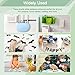 Weenkilly Double Sided Adhesive Pads, 80 Pcs 3mm Double Dided Tape Waterproof Mounting Tape for Home Décor & DIY Art Crafts Supplies Strong Pad Mounting Adhesive (Not for Foam Panels) (THK: 3mm)