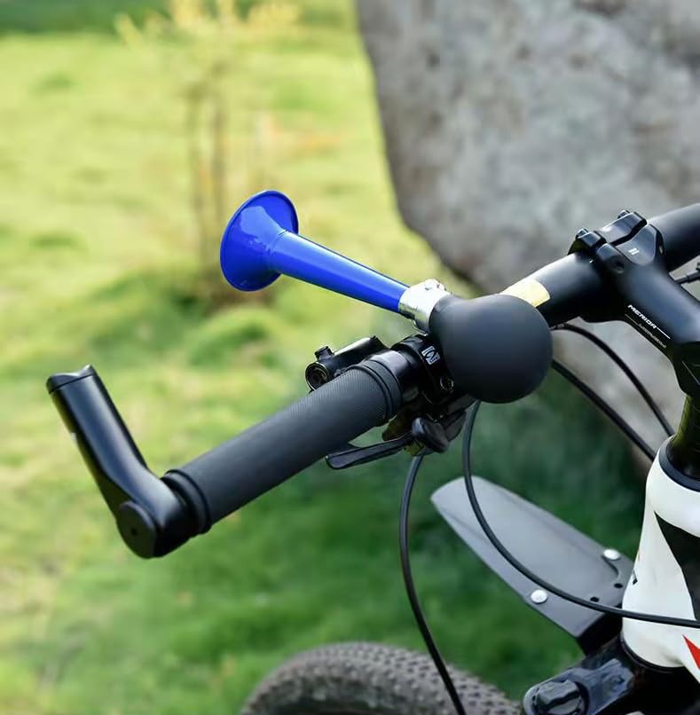 Clacson Per Bicicletta In Metallo E Silicone Da 2.2 Pollici - Suono Classico E Rumoroso, Fissaggio Universale Al Manubrio