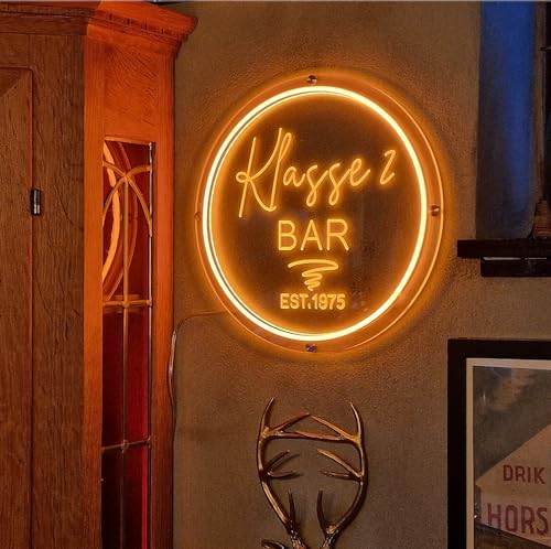 Señal de neón LED personalizada para bar, luz de neón personalizada para bar, señal luminosa para bar, señales de neón LED personalizadas para bar, regalo de cerveza casera para bebedores