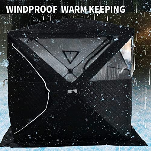 Carpa para pesca en hielo 3-4 personas impermeable y térmica miniatura 6