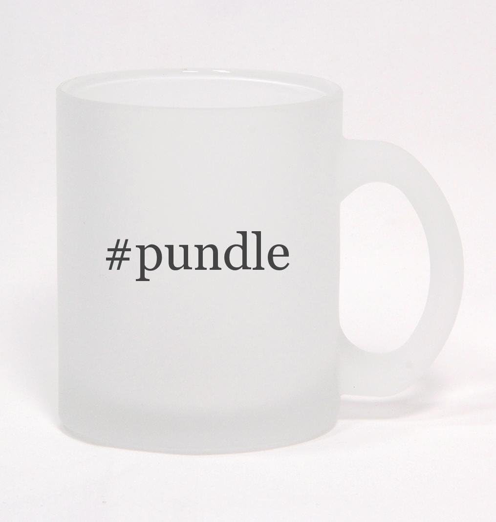 #pundle - Hashtag Frosted Glass Coffee Mug 10oz