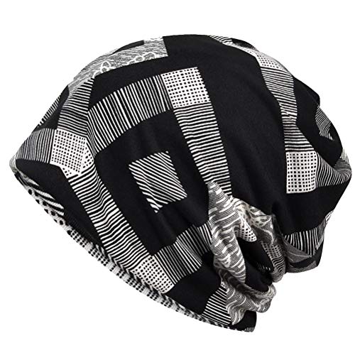 Image of Ababalaya Women's Kinds of Lace /Floral /Print /Cotton Chemo Cap Hair Loss Beanie Nightcap Pack