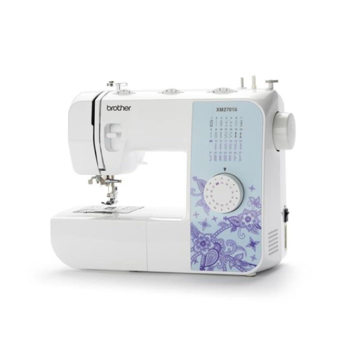 Brother XM2701S (Exclusive Edition) Macchina da cucire, 27 Funzioni Cucito, Cucitrice Facile per Principianti, Infila Ago Automatico, Tavolo e Borsa Inclusi