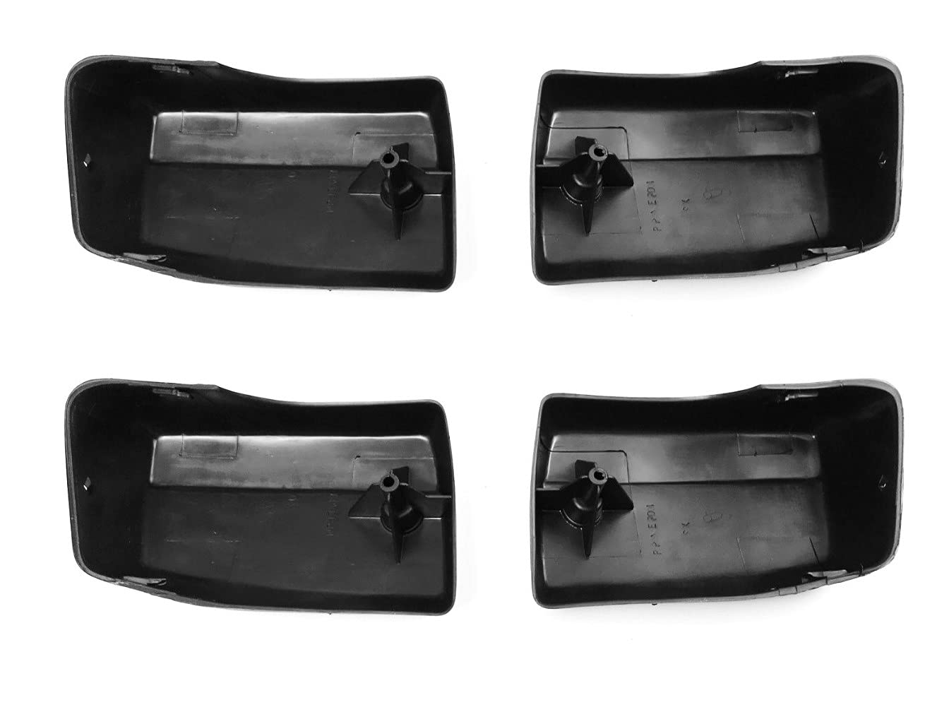 HZ-DESIGN 4 Stoßstangenecke Plastikecke 1 Satz links + rechts + hinten + vorne passend für VW Bus T3 10/79 bis 07/91