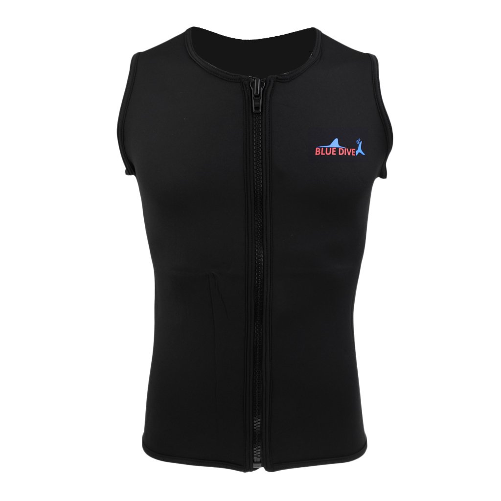 SM SunniMix Wetsuit Jacket Sleeveless 2mm Neoprene Surfing Top for Men/Women - Great for Water Sports - Multiple Sizes