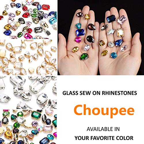 Sew-On-Rhinestones-Choupee-48PCS-Mixed-Shapes-Flatback-Sew-On-Glass-Rhinestone-Sewing-Claw-Rhinestone-for-Craft-Clothes-Garments-Dress-Earring-Belt-and-Shoes-Mixed-Silver-Claw Sew-On-Rhinestones-Choupee-48PCS-Mixed-Shapes-Flatback-Sew-On-Glass-Rhinestone-Sewing-Claw-Rhinestone-for-Craft-Clothes-Garments-Dress-Earring-Belt-and-Shoes-Mixed-Silver-Claw