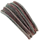 GURU SHOP Magic Hairband, Dread Wrap, Schlauchschal, Stirnband, Herren/Damen, Haarband Olive Melliert, Baumwolle, Size:One Size, Stirnbänder Alternative Bekleidung