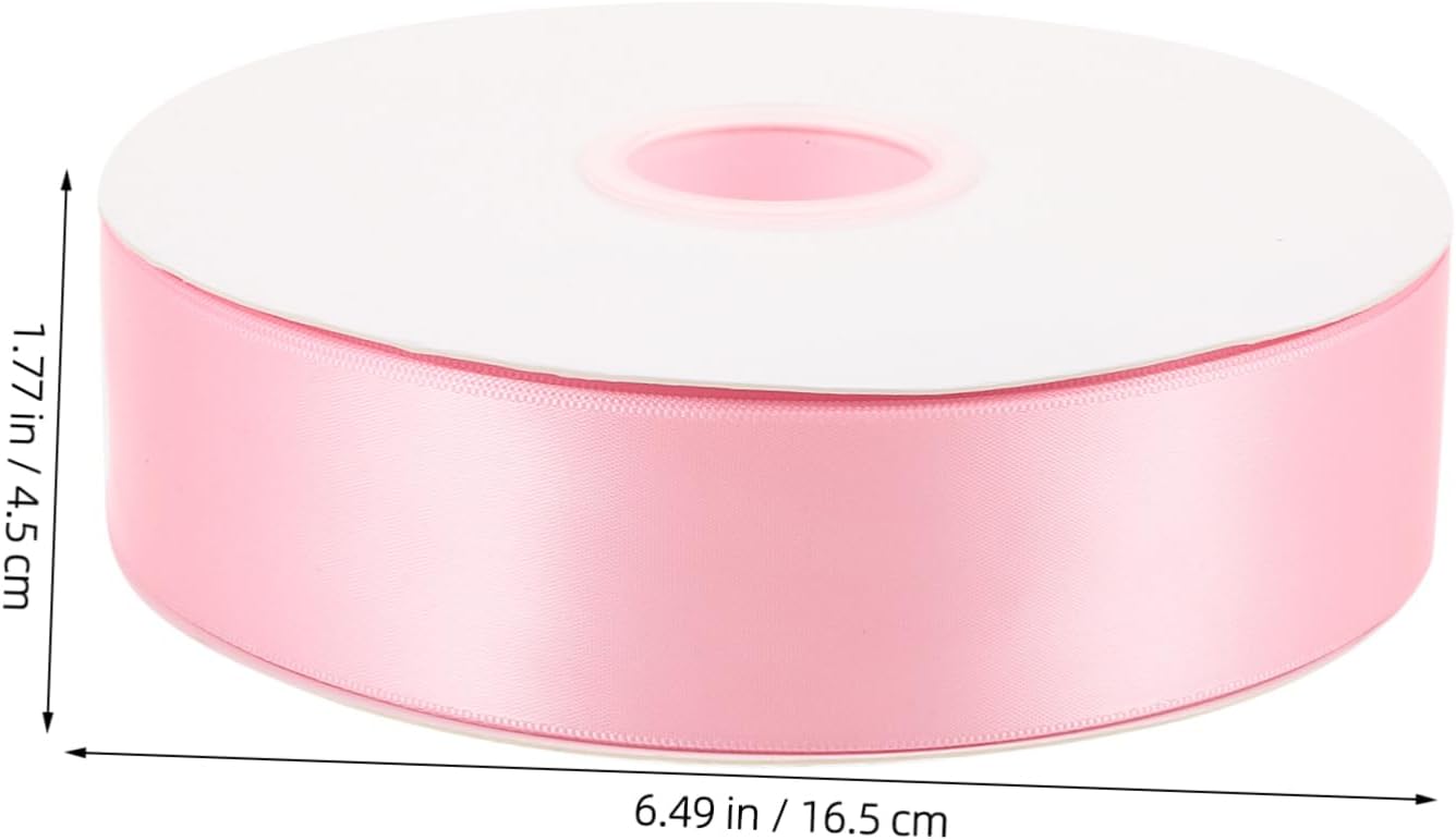 1roll Wide Single-Sided Encrypted Ribbon for Crafts Wrapping and Home Decor and Easy to Cut Crafting Material