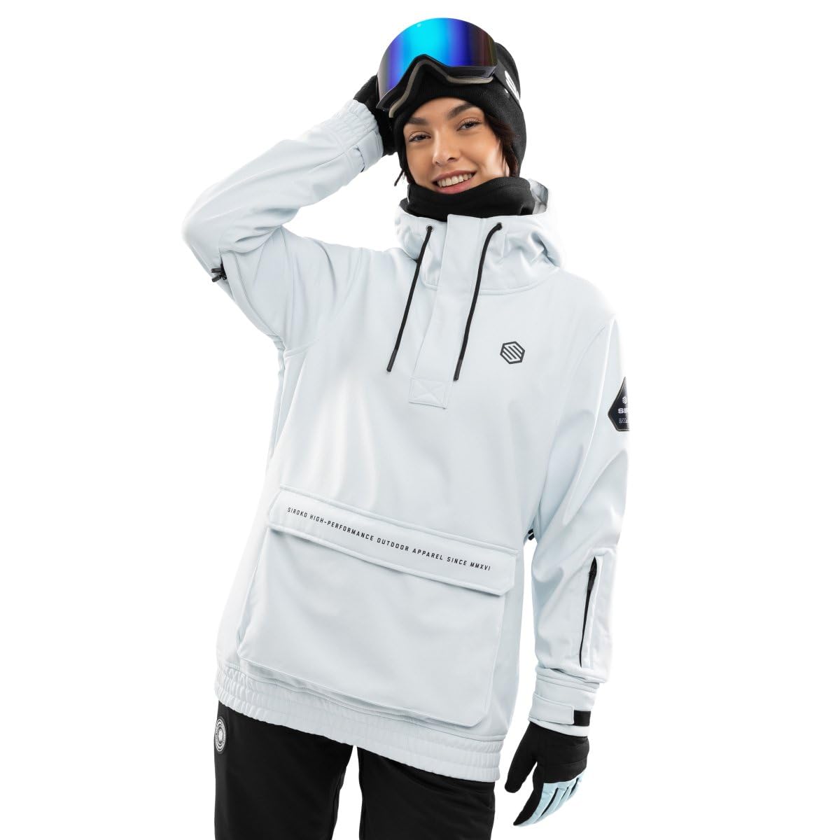 SIROKO Chaqueta para snowboard/esquí esquí y nieve W3-W Shiga Azul