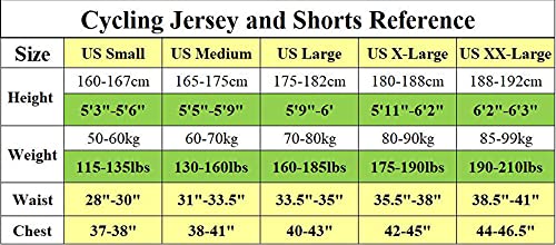 image for sponeed Bike Kits Mens Cycling Bib Shorts Padded Riding Bicycle Jersey
