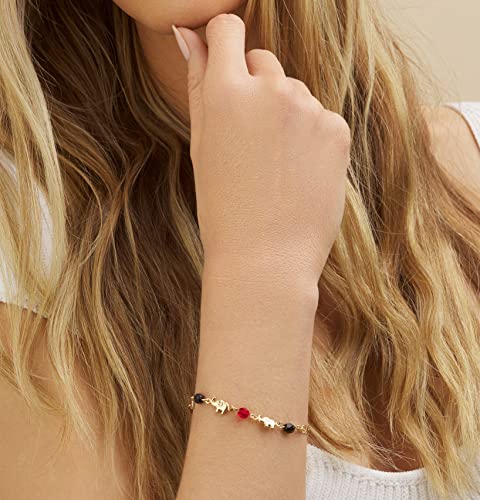 Barzel 18K Gold Plated Elephant Bracelets Elephant Gifts For Women Elephant Jewelry3