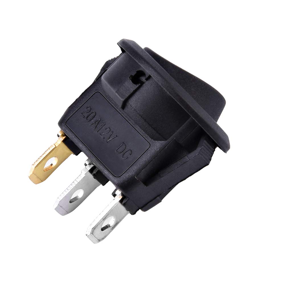 Interruttore A Bilanciere Rotondo Acceso/spento A LED Per Cruscotto - Foto 12