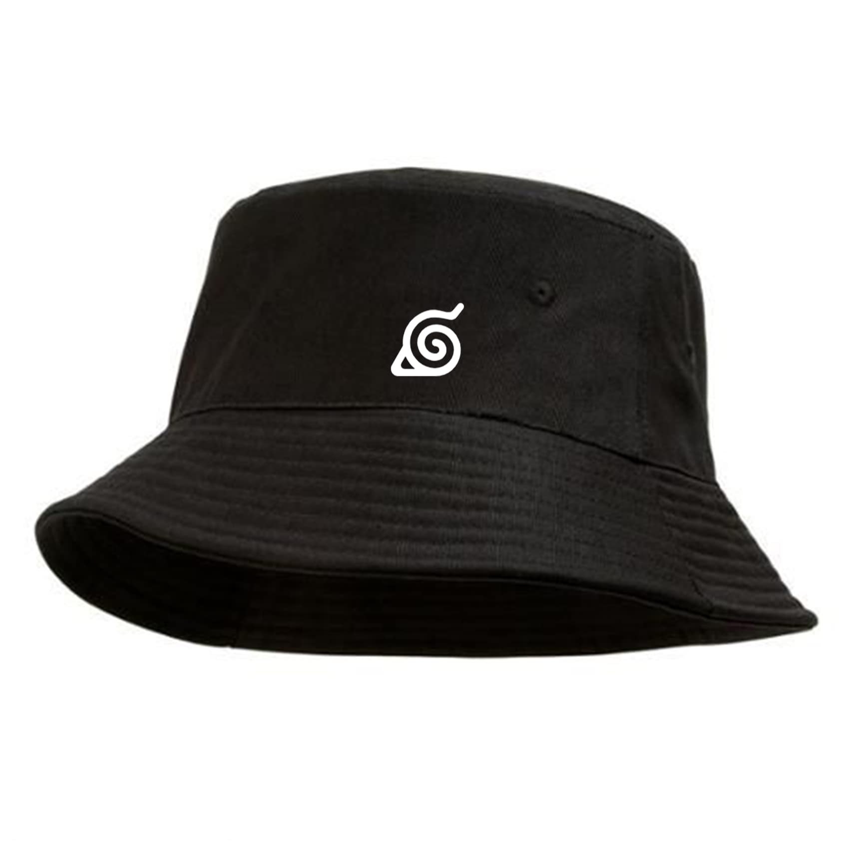 ek rag Naruto Hat Akatsuki Red Cloud Bucket Hat Unisex Black Men's & Women's Cotton Bucket Hat, Fisher Cap, Round Cap Small Brim Cotton Cap for Unisex Teenagers Girls Wide Brim Adult Size-picture-32