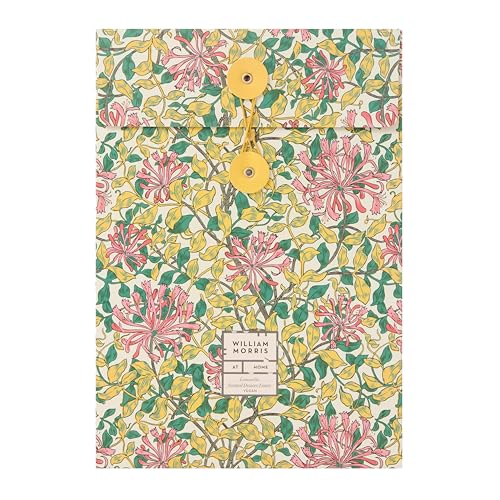 William Morris Scented Drawer Liners 5 Sheets, Decorate and Scent Drawers, Wardrobes and Cupboards, Housewarming Gift, Lemonella Laced with Citronella, Cruelty Free and Vegan Friendly