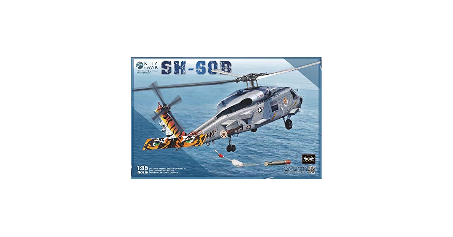 KITTY HAWK SH-60B 1:35 プラモデルキット Kitty Hawk 1/35 Sh-60B Sea Hawk Reveal — Flory Models