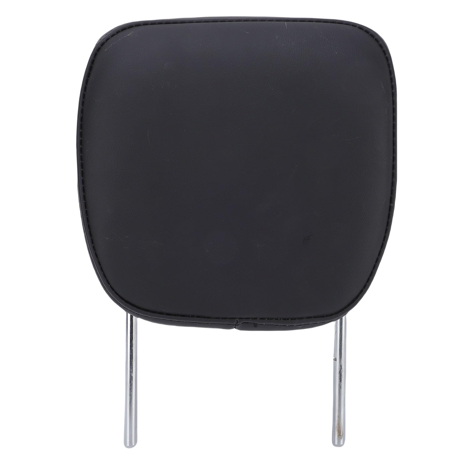 Oreiller de Soutien de Cou de Remplacement D'Appui-tête de Voiture en Mousse à Mémoire de Forme Confortable, Appui-tête Universel en Cuir PU, avec Support en Métal, pour Sièges