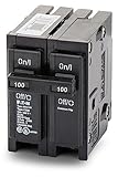 Eaton Corporation Br2100 Double Pole Interchangeable Circuit Breaker, 120/240V, 100-Amp by EATON CORPORATION