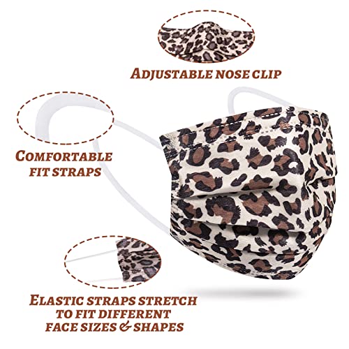 Rousig Mascherine Colorate Monouso 100 pezzi, 3