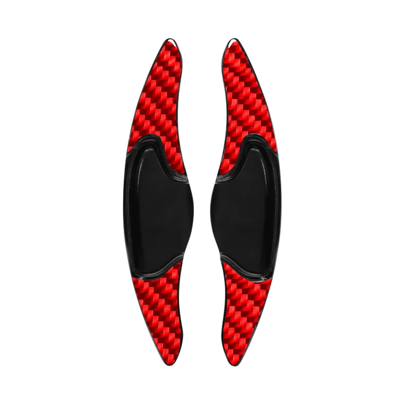 QBKGMEWCA Control Modification Interior Sticker Compatible for Carbon Fiber Shift Paddles Accessories(Type8)