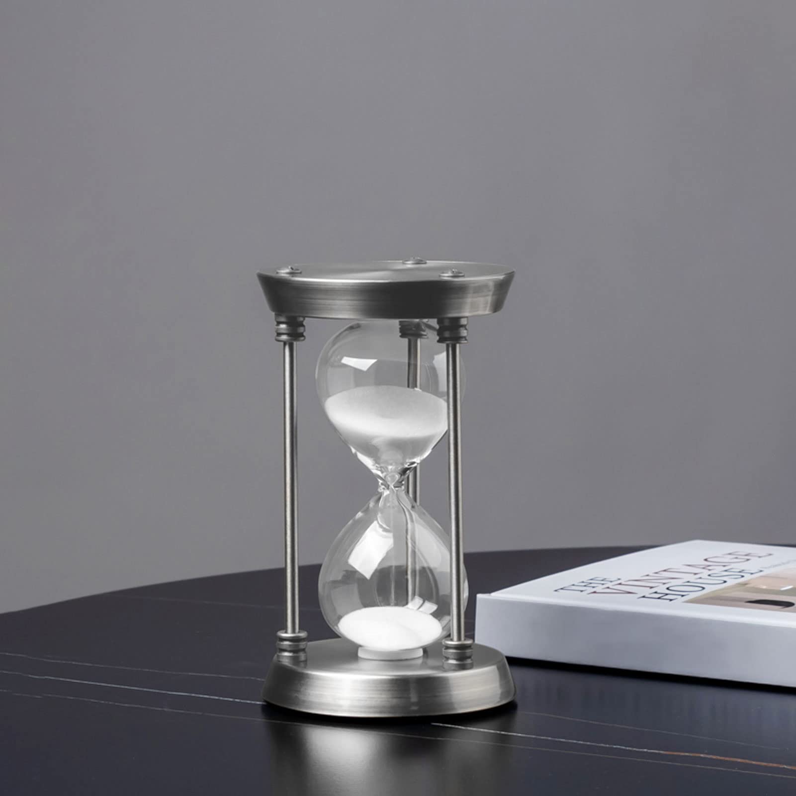 Reloj de Arena Timer Reloj De Arena 30 Minutos para niños Temporizadores de Arena Asistente de gestión del Tiempo para Ornamento Restaurante Decoración Hogar Escritorio De Oficina Navidad