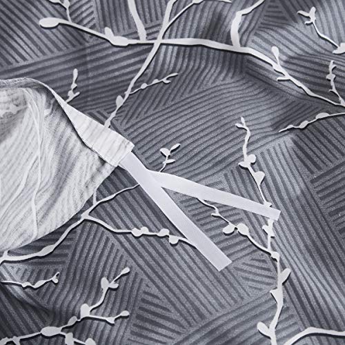 OAITE Duvet Cover Set, 100% Cotton Duvet Cover, Ultra Soft and Easy Care, Bedding Queen Size Set, 3-Piece Duvet Cover Set Includes 2 Pillow Shams