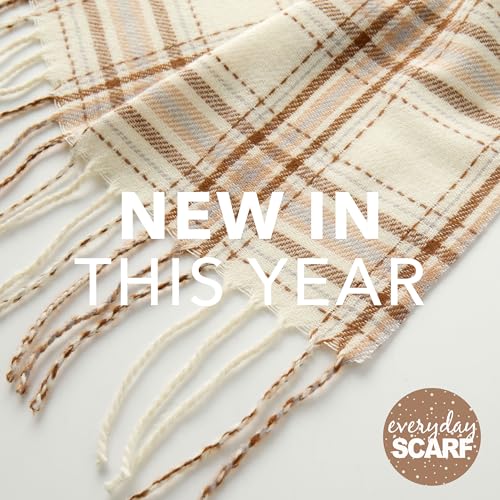 Image of CALVIN & OLIVIA Lightweight Ultra-Soft Scarf - Perfect Holiday Gift for Men & Women