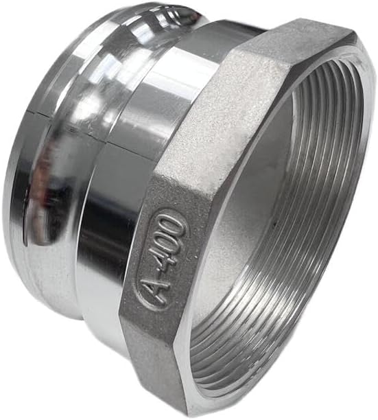 Aluminum Type A Cam and Groove Couplings / 1-Inch Quick Connect & Disconnect Fittings/Hose Camlock Fittings-1" Male Camlock Adapter x 1" Female NPT Thread (1")