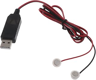 Rechargeable Lithium Battery USB Charging Cable Durable Universal 100cm Magnetic Charger Wire for 3.7V 14500 Battery Portable Battery Charger for 3.7v 26650/18650/18500/18350/14500/10440/17670/16340