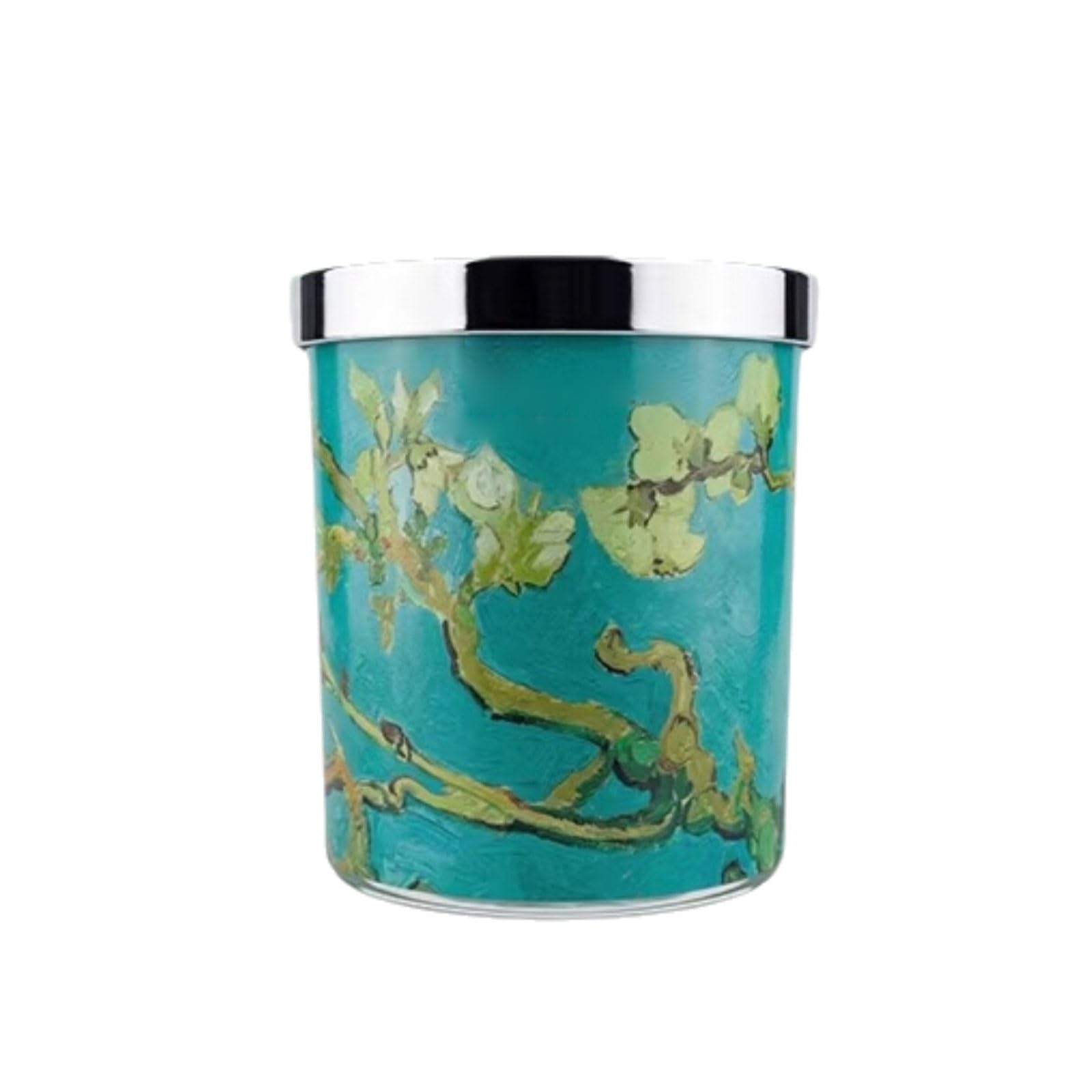 Fhvkrbtx Blu Scented Candle, Soy Wax Candle Reusable Aromatherapy Long Lasting Multicolor Home Vacation Relaxation Spa(Blu)