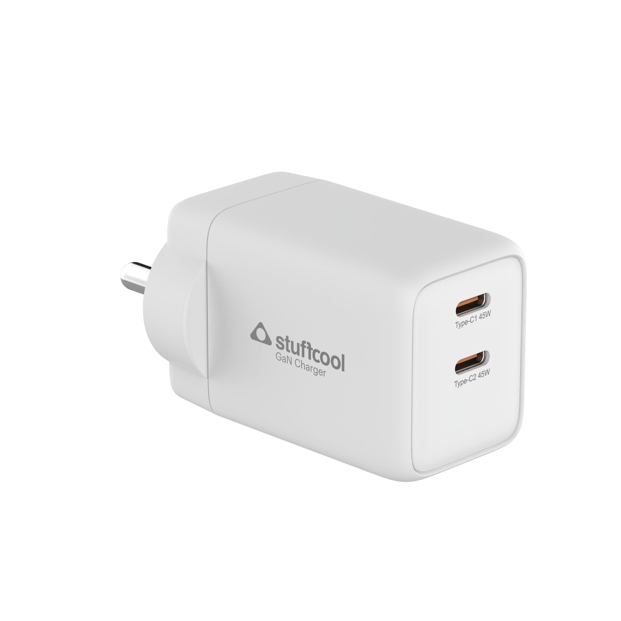Stuffcool Numen 45 Pro Dual Type-C GaN Charger with 45W PD PPS Fast Charging, Supports Samsung Super Fast Charging 2.0 & AVS, Compatible with MacBook Air, iPhone, Samsung & Pixel, Made in India-image-13