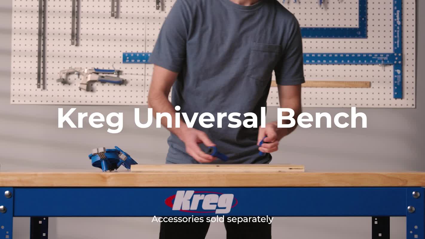 Kreg Hardwood Bench Top - Solid Hardwood Butcher Block