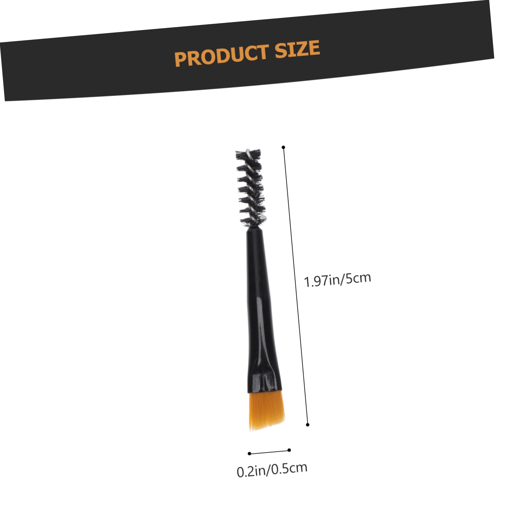 OSOLADY Makeup Eyebrow Brush Cosmetics Tool Eyebrow Brush Shaper Eyelash Beauty Comb