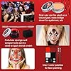Halloween set met nepbloed, Halloween-make-upset met speciale effecten, Halloween make-up set, SFX, zombie, vampier, clown, make-up, realistisch, wasbaar, veilig, nepbloed voor Halloween, themafeest #3