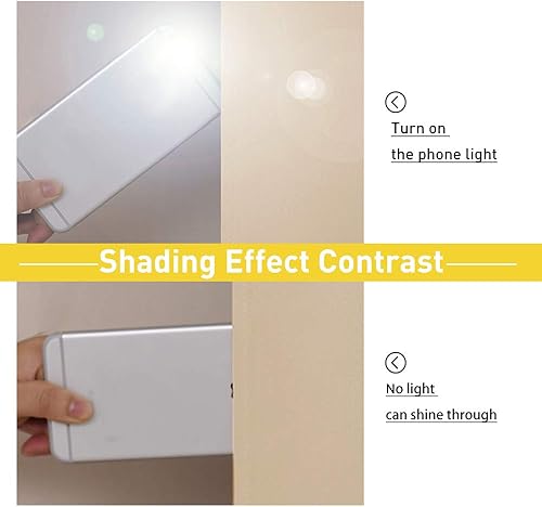 Miniatura 6 de NICETOWN Cortinas 100% opacas con aislamiento térmico, aislamiento del polvo, cortinas reductoras de ruido con forro de tela de fieltro, paneles de