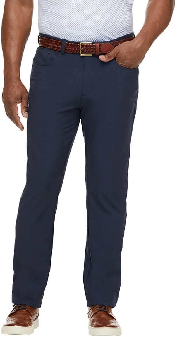 Greg NormanML75 Performance Men's Pant |5 Pocket Pant Performance Pant|ML75 Luxury Microfiber - Dark Blue 38W X 30L