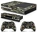 Price comparison product image GNG Camo Console Skin Decal Sticker + 2 Controller Skins compatible with XBOX One