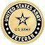 Army Veteran Cloisonné Pin - Gold Plated