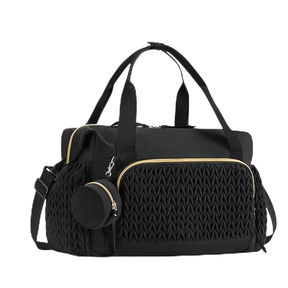 Sac à langer multifonctionnel avec étui à tétine, grande capacité, pour maternité et bébé, voyage, sac à langer, plage