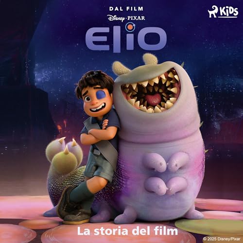 Elio - Storia del film Audiolibro Por Disney, SAGA Egmont arte de portada