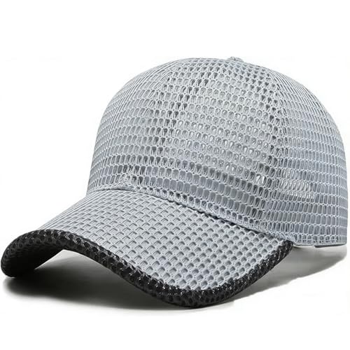 Gorra de malla para béisbol unisex ligera y transpirable miniatura 1