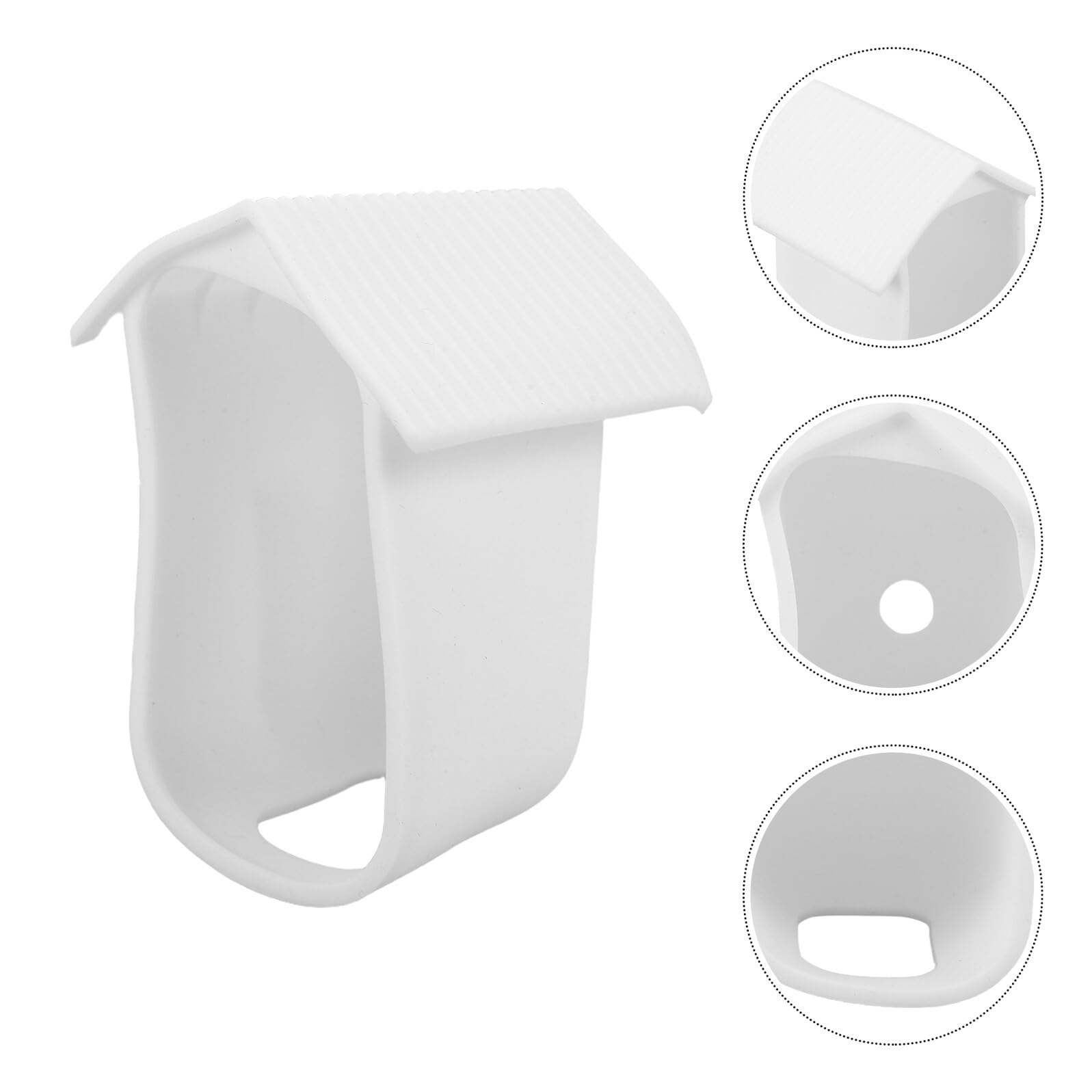 Protection Étanche Silicone pour Caméra de Sécurité Coque de Protection Anti-Pluie pour Caméra Extérieure Étui Résistant aux Intempéries de Sécurité