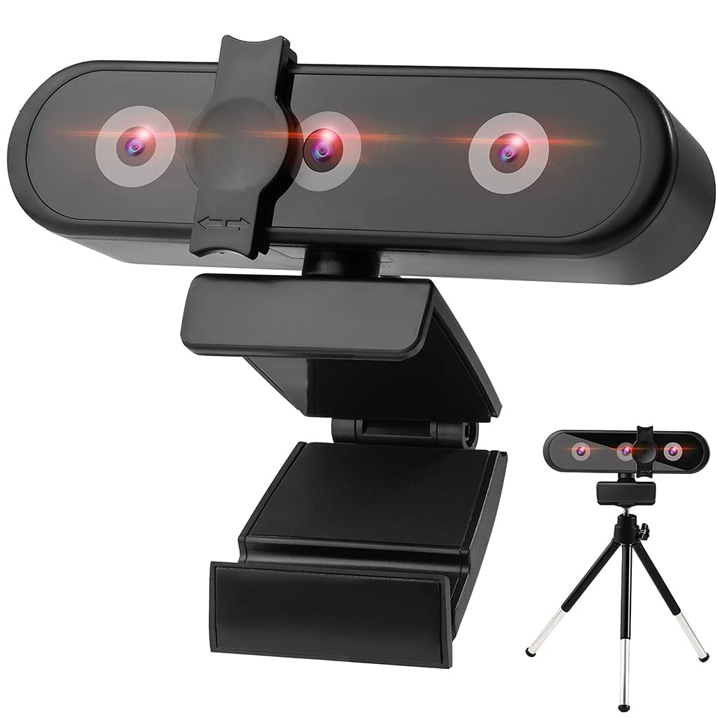 Webcam haute définition 1080p USB avec microphone intégré Lecteur 2K pour appels