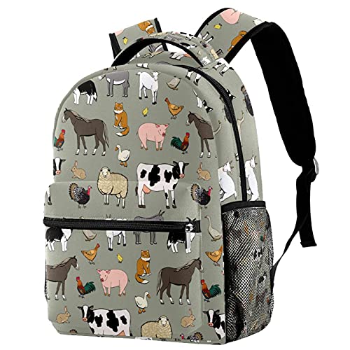 Sac à dos jungle exotique grand format résout le manque de place à l'école