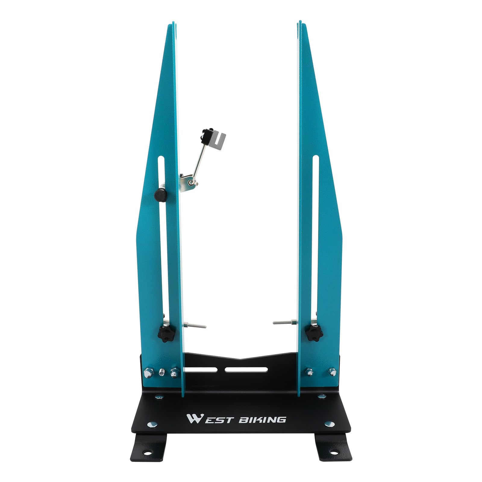 Professional Wheel Truing Stand, Bicycle Wheel Repair Tool Kit Rim Trimming Repair Tool Kit Adjustable 3.5-5.9 in Width & 360° Swivel Wheel Maintenance Repair Alignment Balance Tire Truing Stand