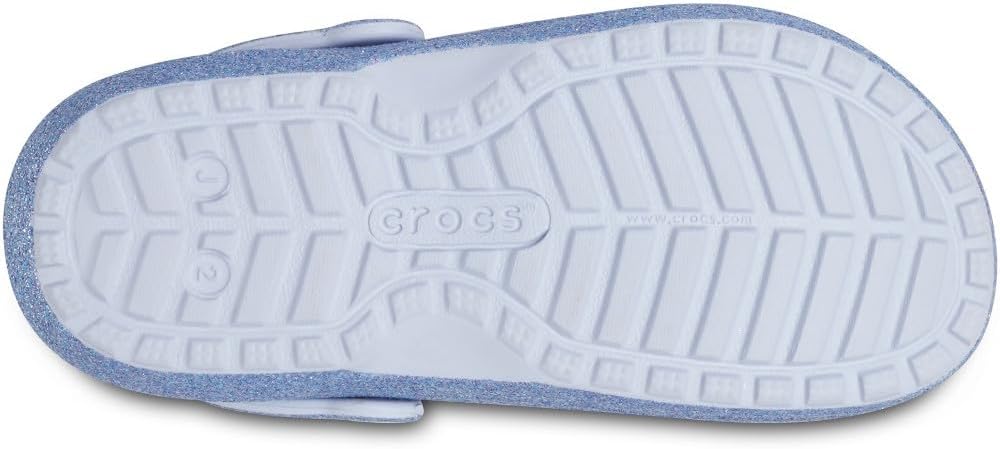 Crocs Boys' Classic Lined Glitter Clogs