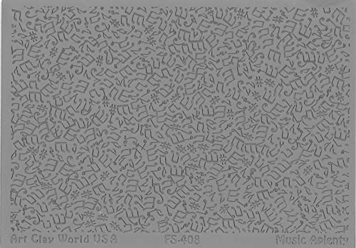 FlexiStamps Texture Sheets Music Aplenty Design - 1 Pc.