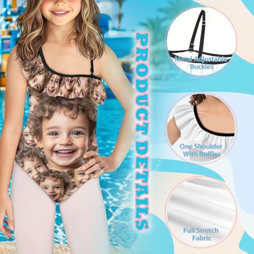 Image of Yzaoxia Girls Swimsuits One Piece Bathing Suit Sleeveless Gymnastics Swimwear for Kids 3-14Y