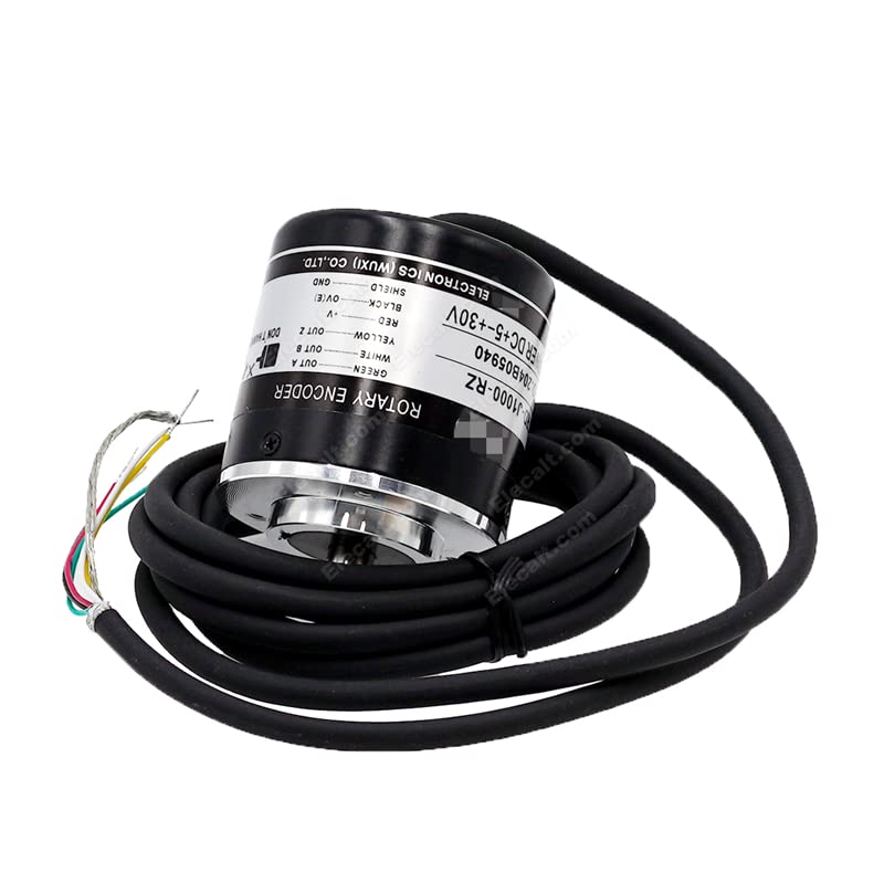 Davitu DC Motor - TRD-J100-SW TRD-J200-SW TRD-J360-SW TRD-J500-SW TRD-J600-SW TRD-J1000-SW ?8mm Rotary encoder DC4.75~30V Push-pull output - (Speed(RPM): TRD-J100-RZV)
