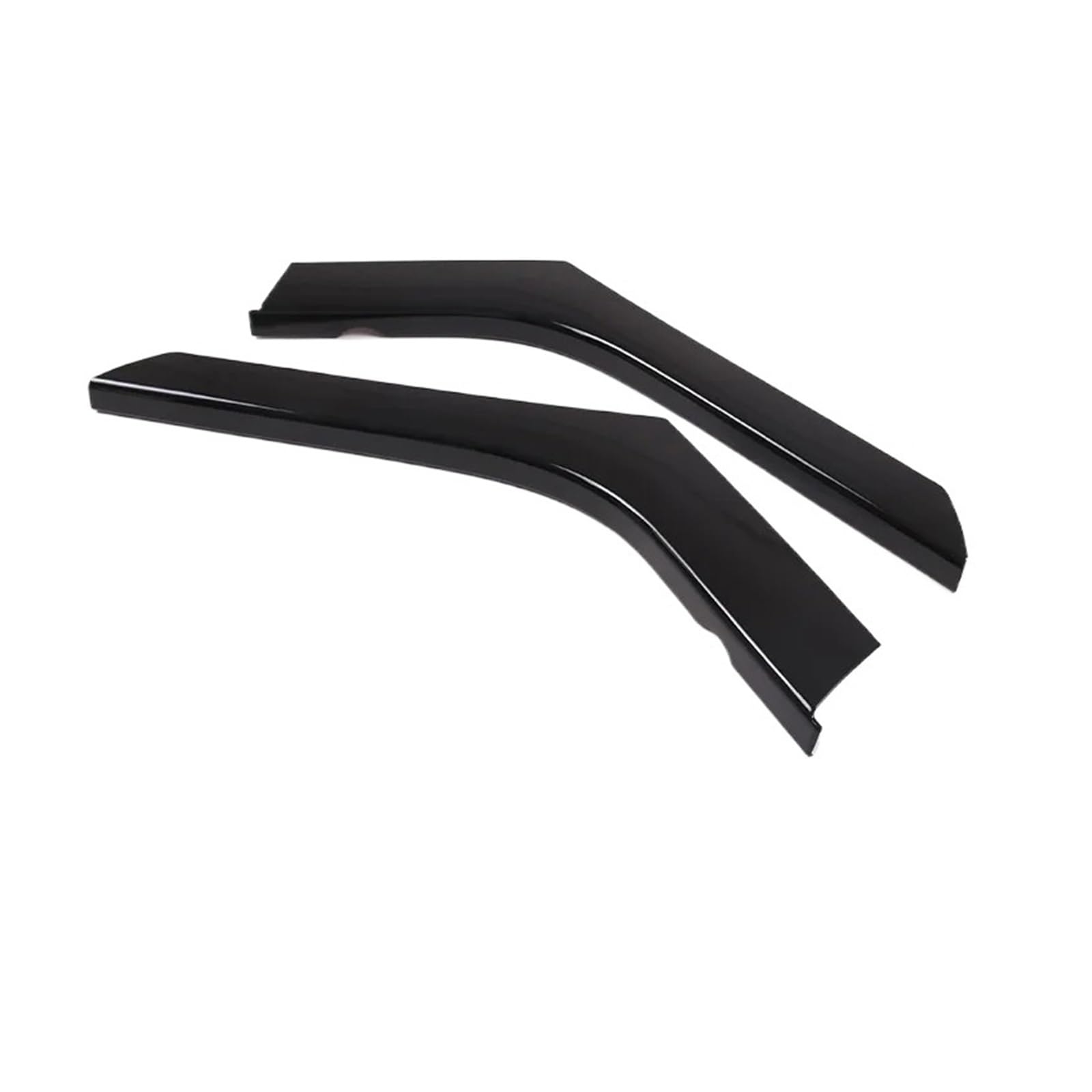 Degcaus Piano Black For Range For Evoque 2012-2018 Abs Carbon Fiber Silver Car Center Control Side Trim Strip Sticker Center Console Trim(Piano Black)