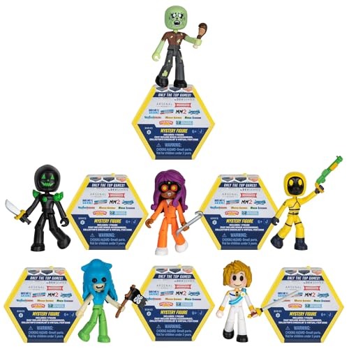 DevSeries Mystery Figures - 2.75-inch Action Figures with Mix and Match, Unique Accessory, and Exclusive Virtual Item Code